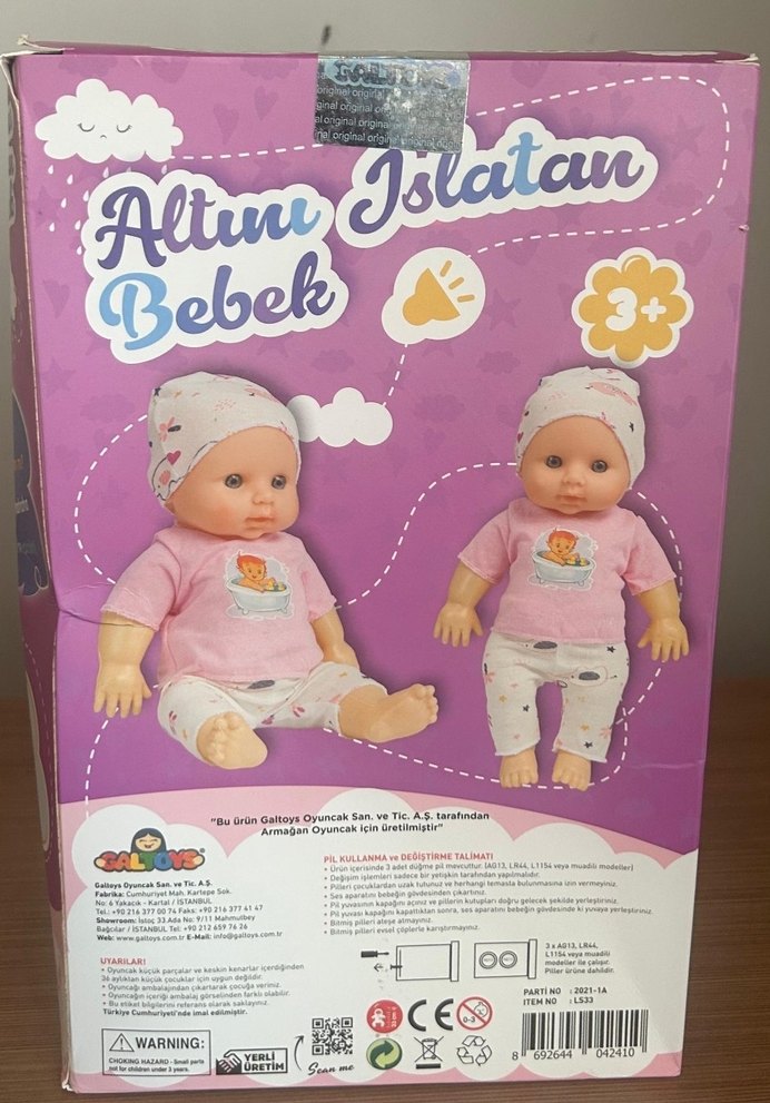 Armagan Pastel Renkli Oyuncak Bebek - Görsel 3