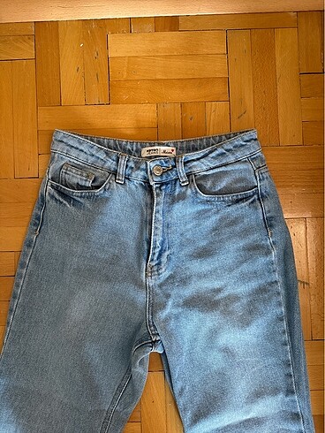 s Beden mavi Renk Mom jeans