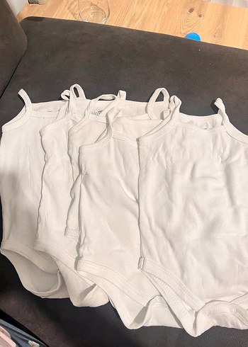 Beyaz Baskılı Çocuk Atlet - Görsel 2