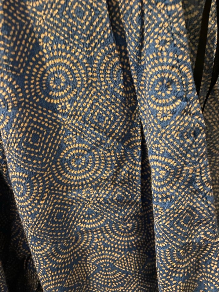 Bohem Gri Midi Kadın Kimono - Görsel 4