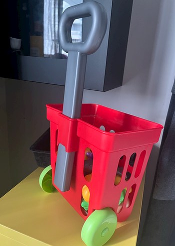 Bebek çocuk Renkli Oyuncak Sebze ve Meyve Sepeti - Görsel 3