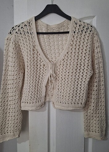 Crop Hırka 