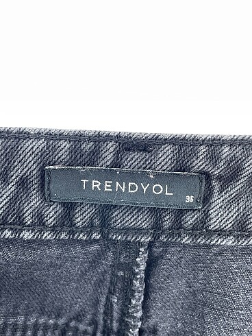 36 Beden gri Renk Trendyol & Milla Jean / Kot %70 İndirimli.