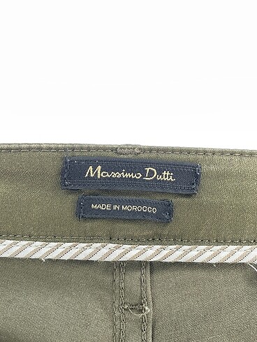 40 Beden haki Renk Massimo Dutti Düz Kesim %70 İndirimli.