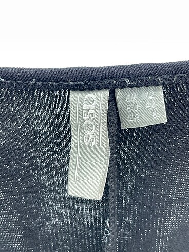 40 Beden siyah Renk Asos Kısa Elbise %70 İndirimli.