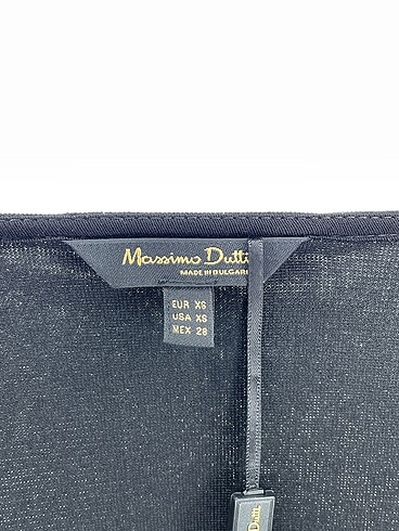 m Beden siyah Renk Massimo Dutti Kısa Elbise %70 İndirimli.