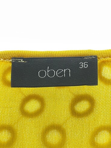 36 Beden sarı Renk Vintage Love Kısa Elbise %70 İndirimli.