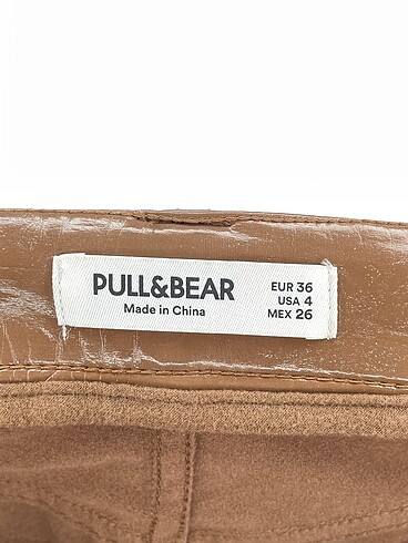 36 Beden kahverengi Renk Pull and Bear Skinny %70 İndirimli.