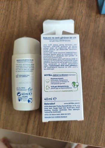 Beden Nivea Sun SPF 50+ Çok Yüksek Koruma Güneş Kremi