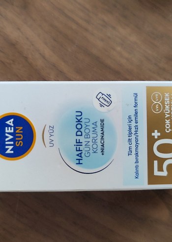 Nivea Sun SPF 50+ Çok Yüksek Koruma Güneş Kremi