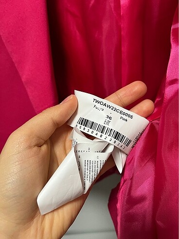 36 Beden pembe Renk Blazer ceket