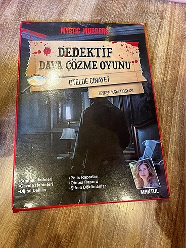Dedektif dava çözme oyunu