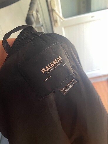m Beden Pull bear pilot ceket