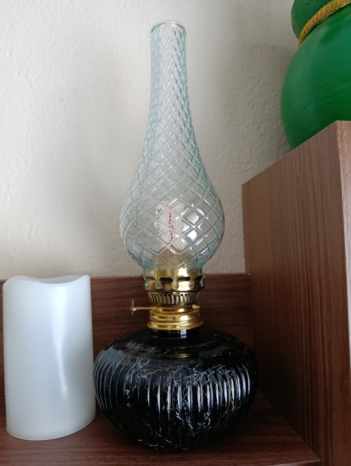 gaz lambası mermer desenli - Görsel 2