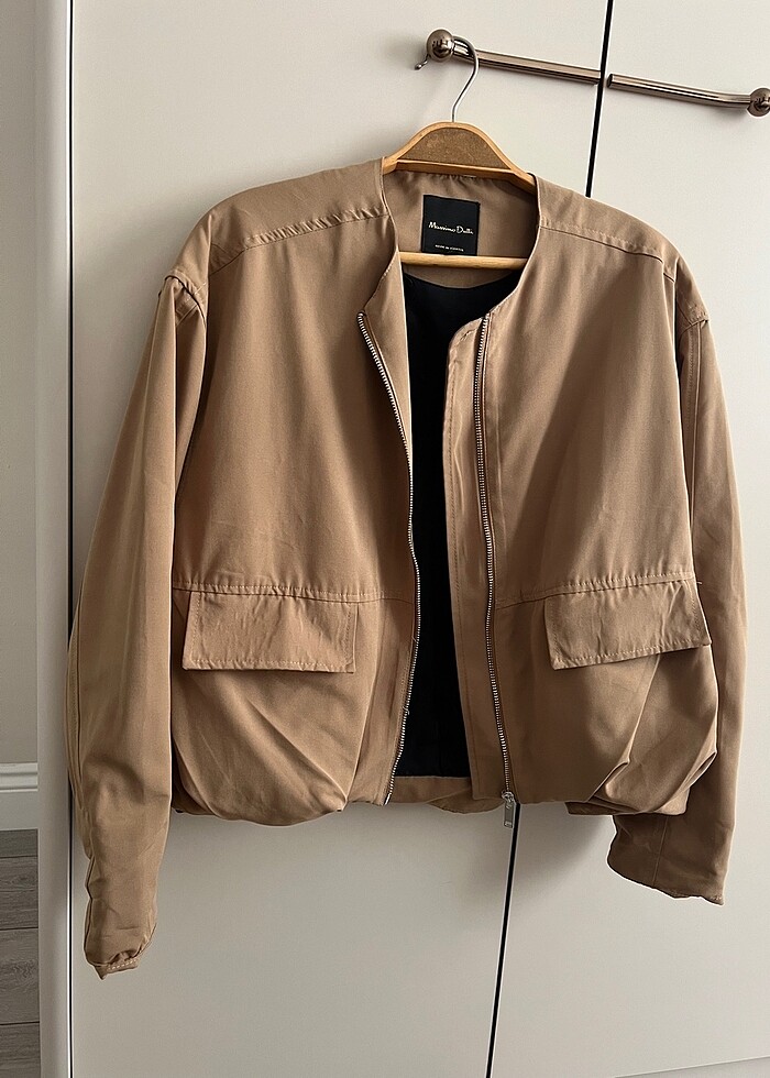 Massimo Dutti Bomber Ceket - Görsel 4