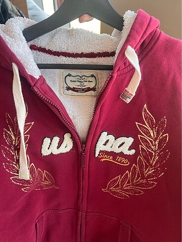 xl Beden bordo Renk U.s polo hırka