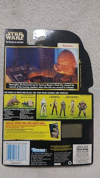 Hasbro Star Wars Power of The Force 3.75 inç Ugnaughts With Tool