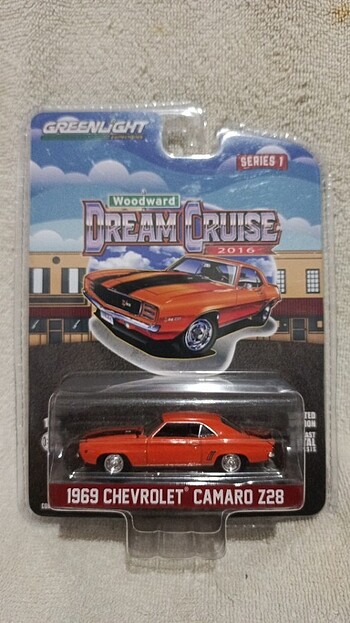 Greenlight 1:64 Dream Cruise 1969 Chevrolet Camaro Z28 