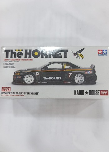Mini Gt The Hornet Siyah Nissan Skyline GT-R (R34) Oyuncak Araba
