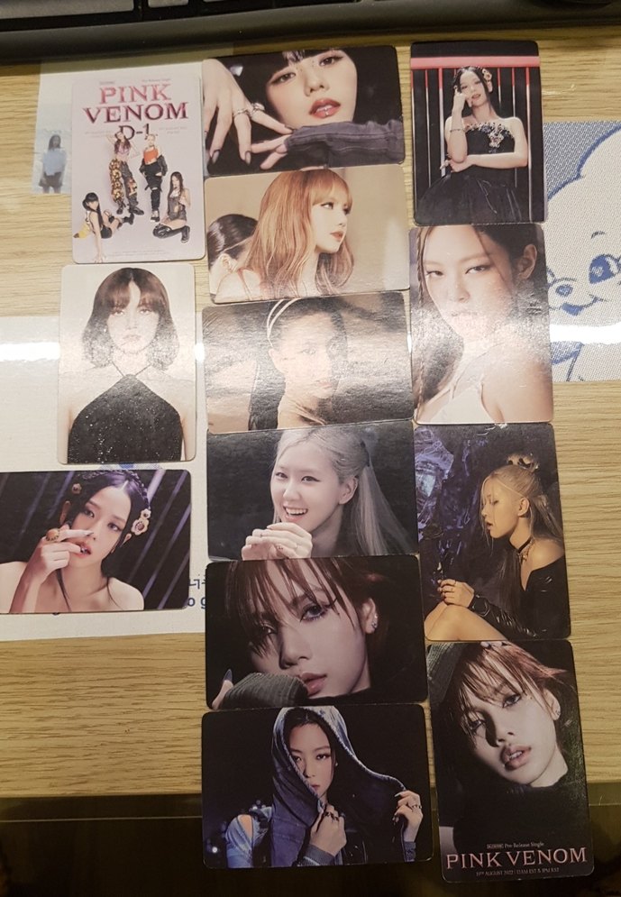 blackpink kart set 14 adet - Görsel 3