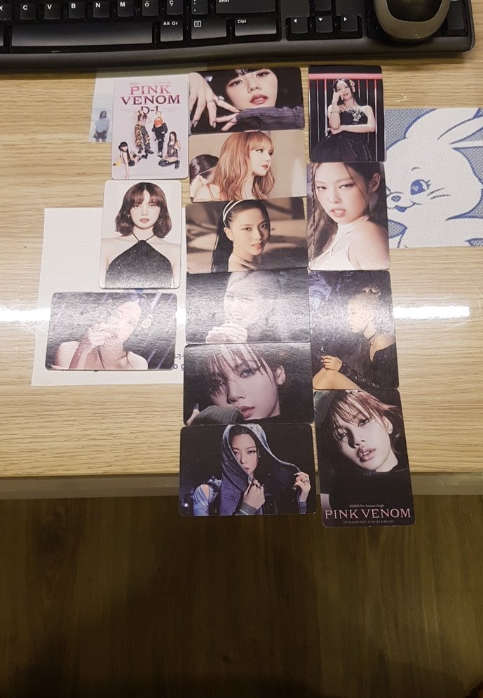 blackpink kart set 14 adet - Görsel 2