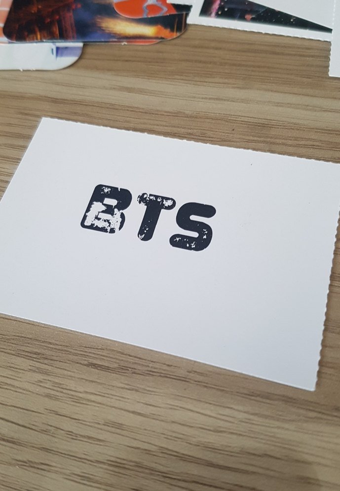K-pop bts kartkarı - Görsel 2