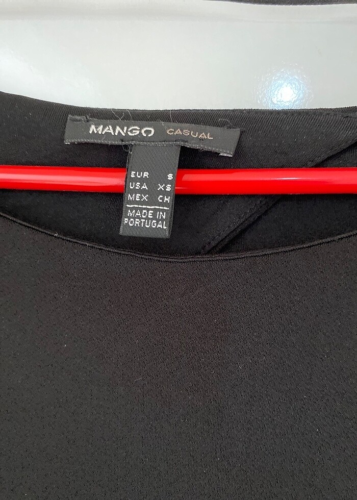 Mango siyah elbise - Görsel 3