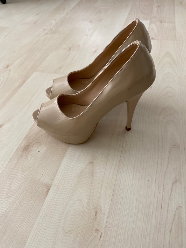 Bej Rugan  Kadın Ayakkabı - Görsel 3