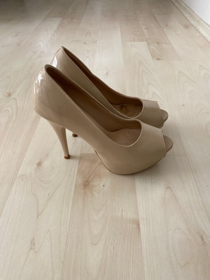 Bej Rugan  Kadın Ayakkabı - Görsel 2