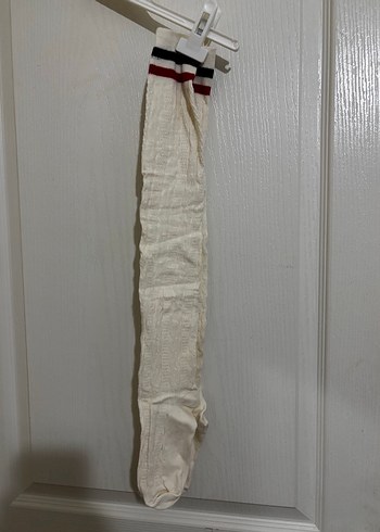 Çizgili kadın kolej çorap - Görsel 2