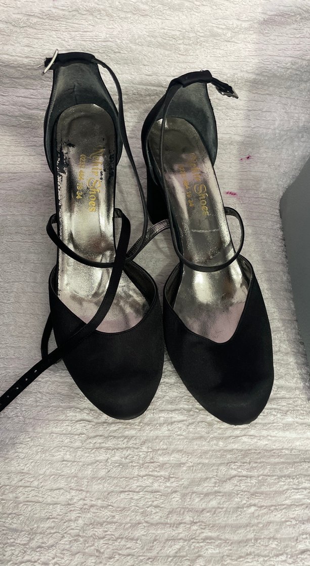 Tokalı Siyah İnce Topuklu Kadın Abiye Ayakkabı - Görsel 2