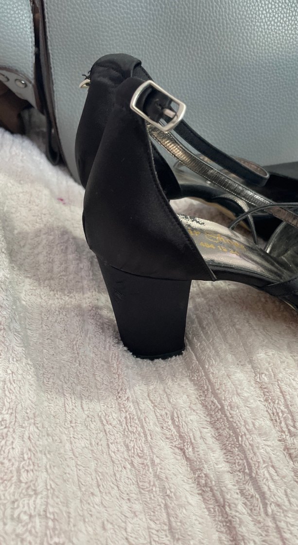Tokalı Siyah İnce Topuklu Kadın Abiye Ayakkabı - Görsel 3