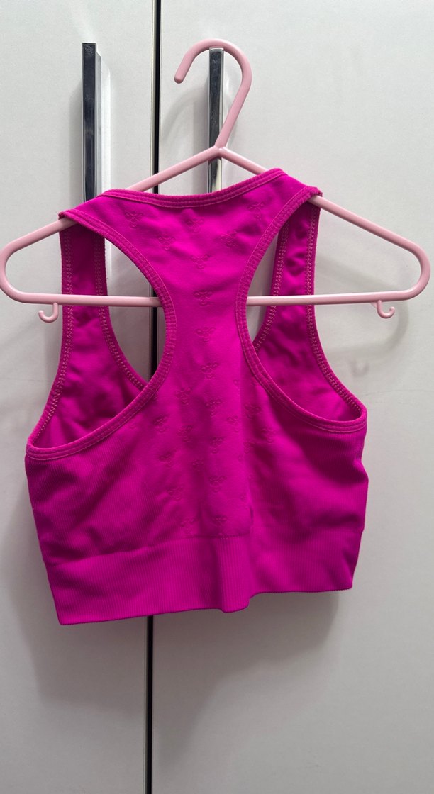 Hummel Pembe Sporcu Sütyeni - Görsel 2