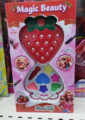 Maho Renkli Makyaj Oyuncak Seti - Görsel 2