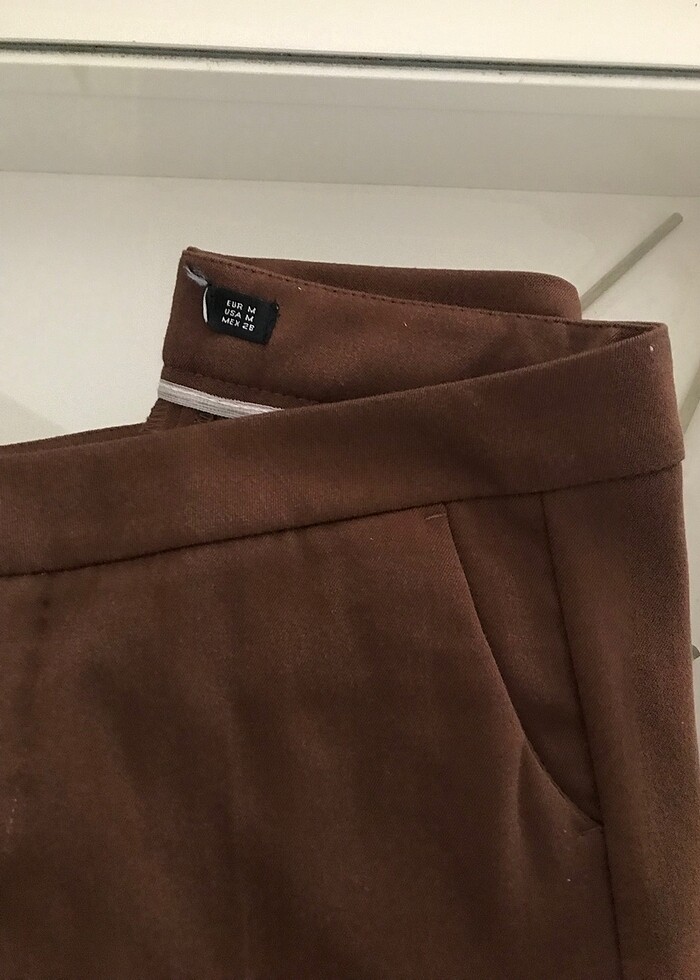 Zara kahverengi pantolon - Görsel 2