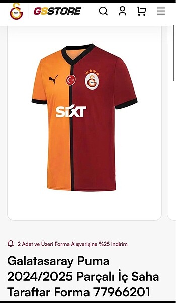 GS Store Gs Store L beden erkek forma