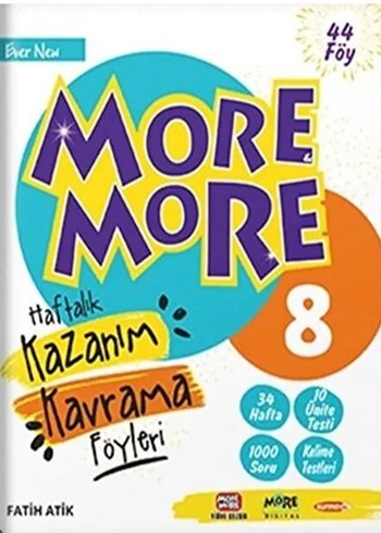 More and More 8 İngilizce Deneme Sınavları - Görsel 3