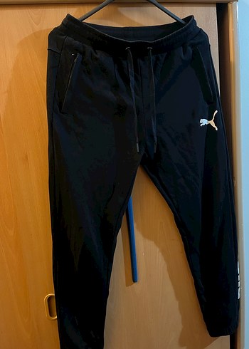 Siyah Fermuarlı Spor Eşofman Altı - Görsel 5