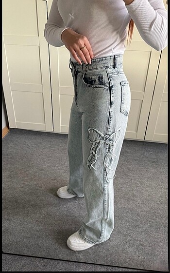 Fiyonk detaylı jean