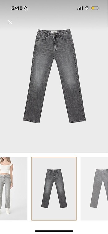 stradivarius mom jean - Görsel 5