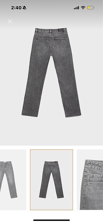 stradivarius mom jean - Görsel 6