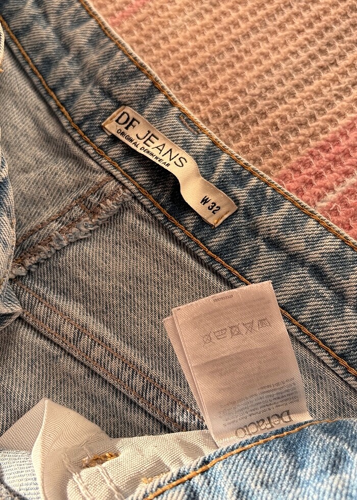 Mini yırtık şort - Görsel 2