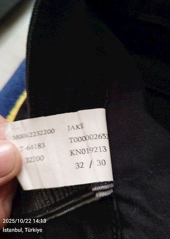 MAVİ PRO 32 Siyah Erkek Kot Pantolon - Görsel 6