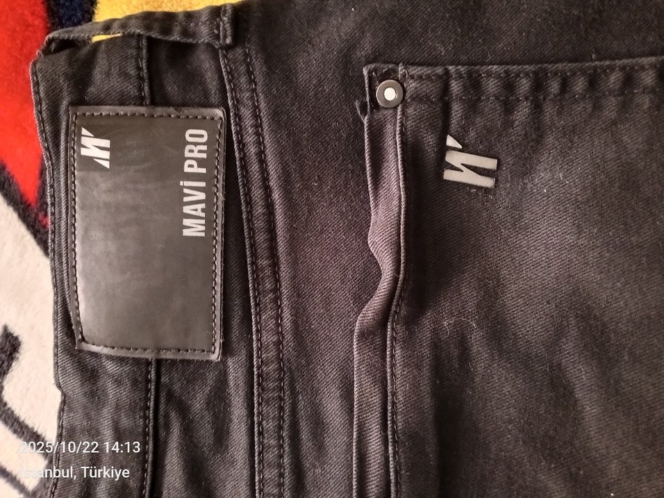MAVİ PRO 32 Siyah Erkek Kot Pantolon - Görsel 2