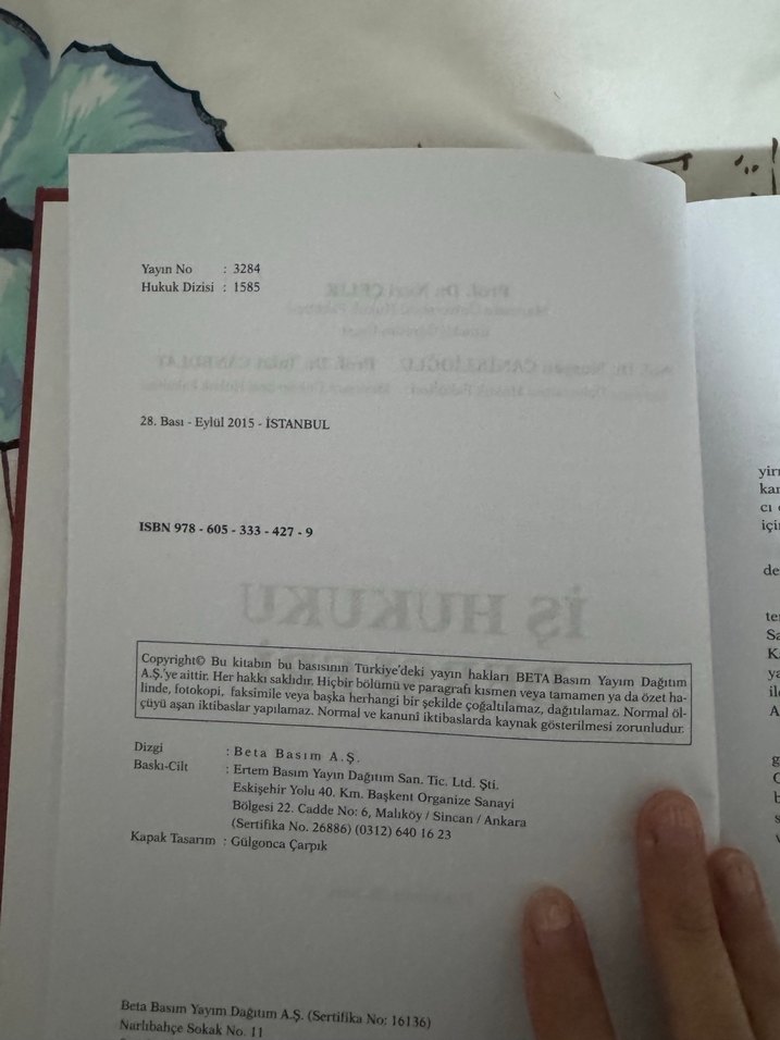 İş Hukuku Dersleri - Beta Yayınları - Görsel 3