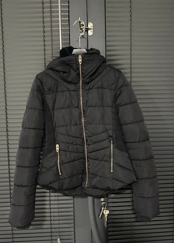 Zara Koyu Lacivert  Parka XS - Görsel 2