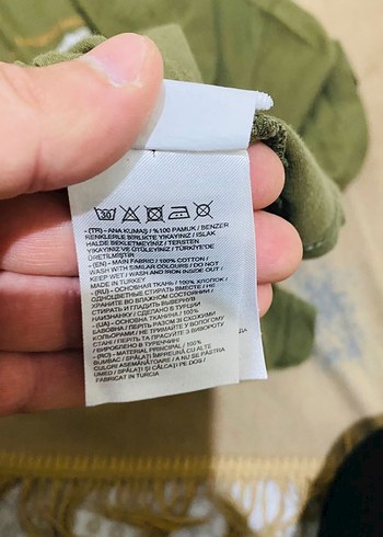 LC Waikiki Lc Waikiki Erkek Haki Baskılı Kısa Kollu Tişört