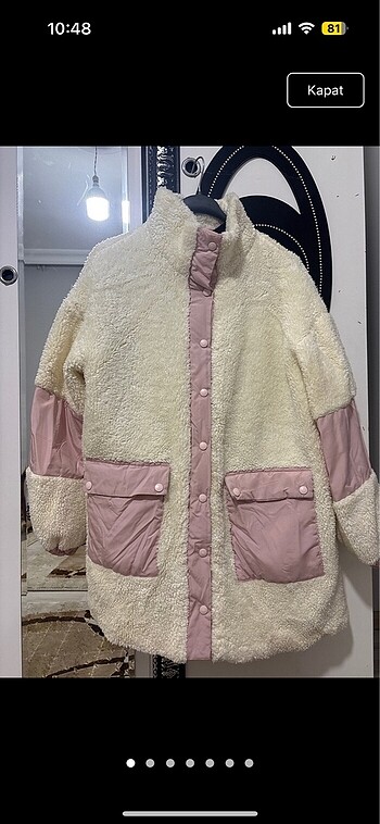 Peluş ceket