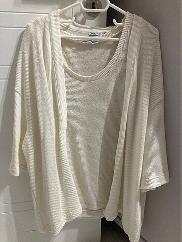 Zara Bluz Hırka Takım