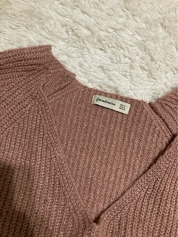 Stradivarius Stradivarius Omuz Dekolteli Oversize Kazak